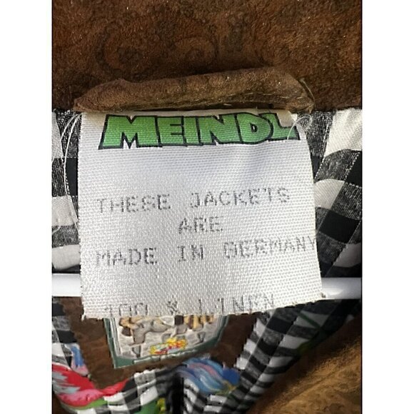 Vintage Herren German Jacket With Embroidered Pockets & Unique Buttons - Picture 11 of 13